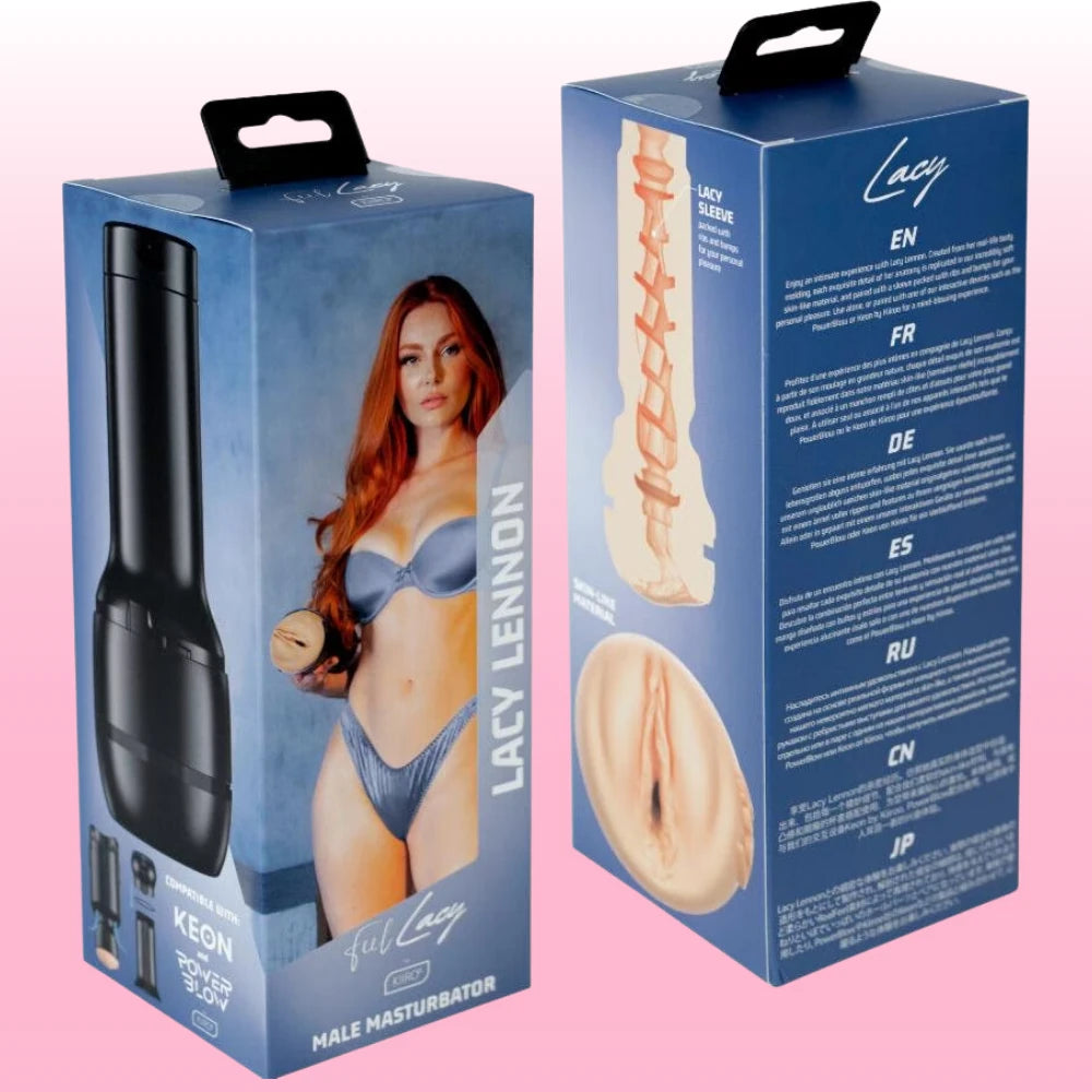 Kiiroo Stars Collection Strokers Feel Lacy Lennon Vajina Mastürbatör