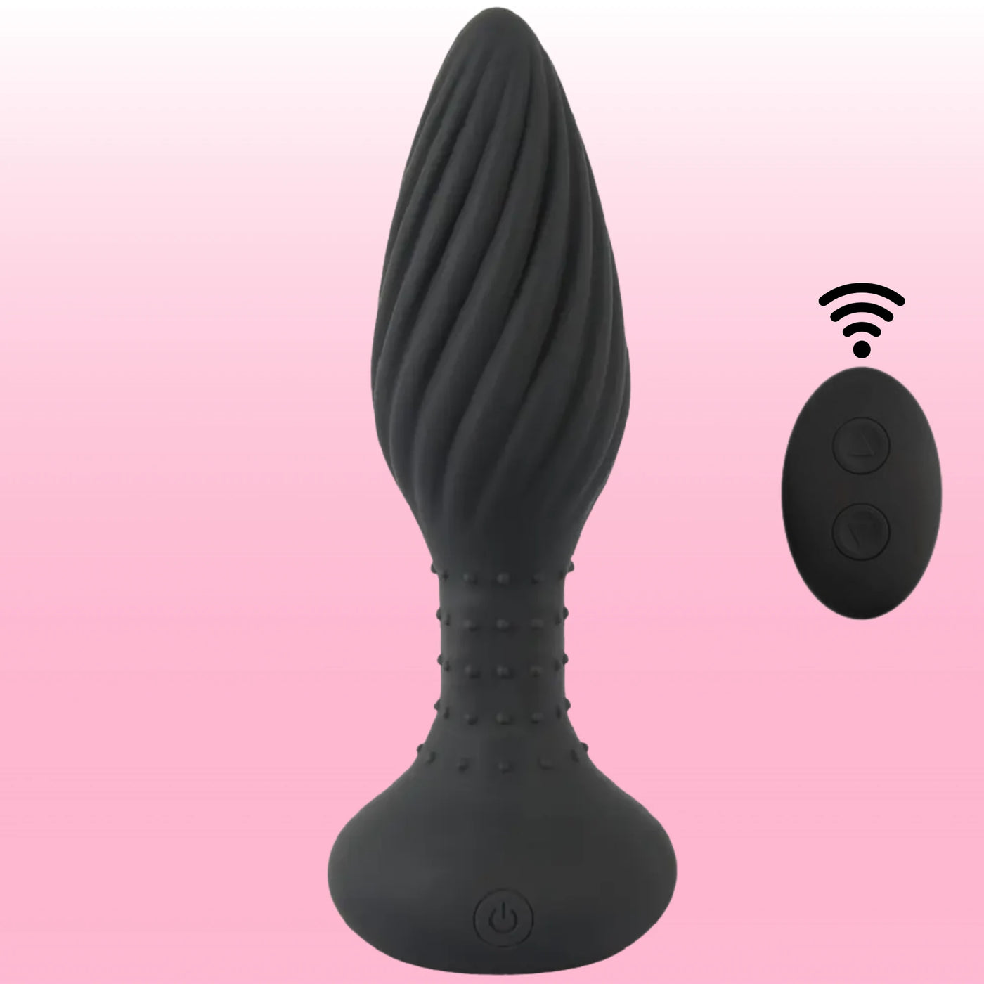 Anos Remote Controlled Butt Plug Titreşimli Anal Plug