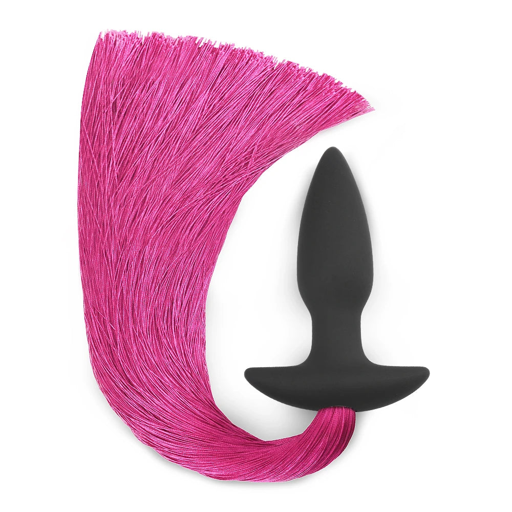 Lovetoy Tailer Red Kuyruklu Silikon Anal Plug