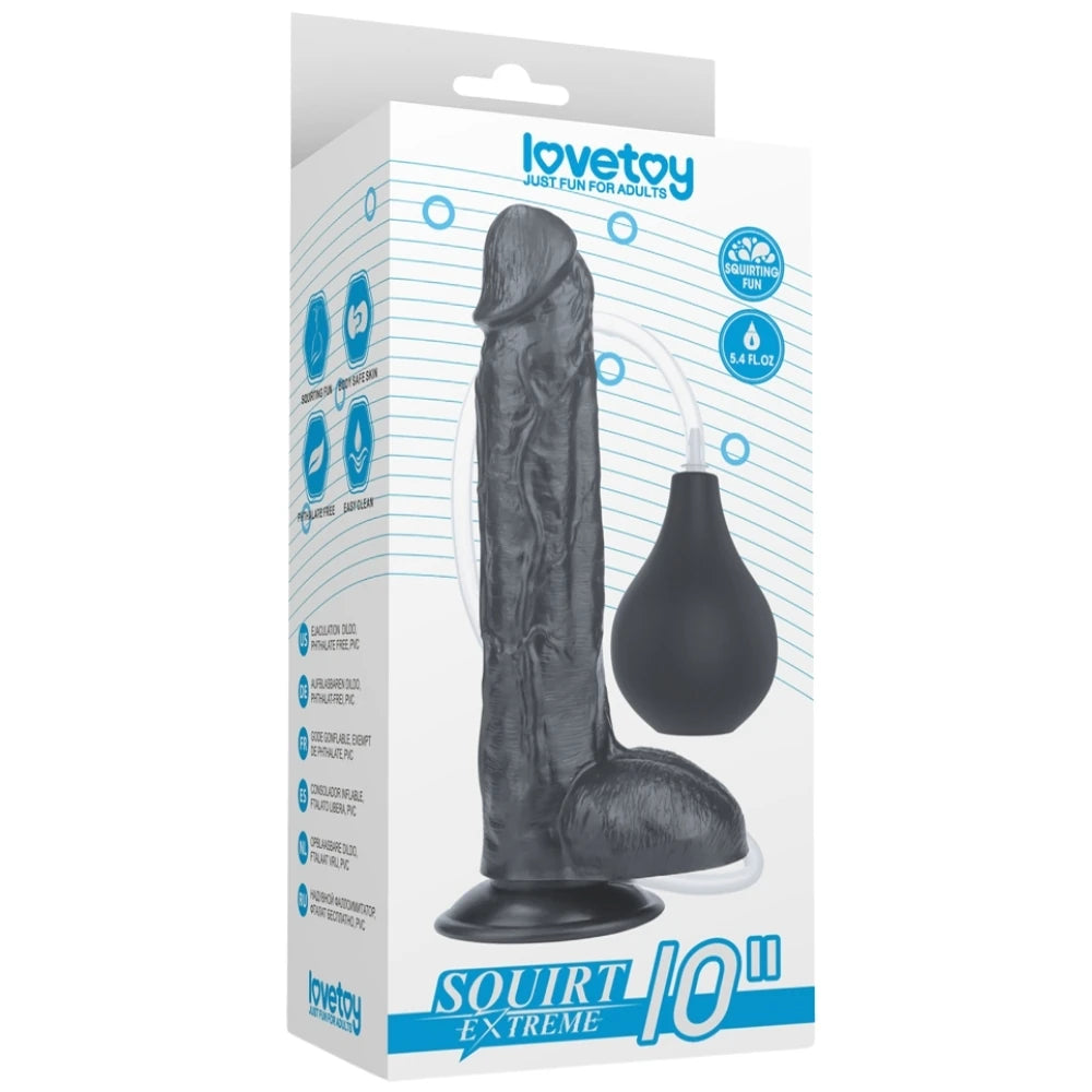 Lovetoy Squirt Extreme Dildo 25 Cm Boşalabilir Realistik Penis LV116025