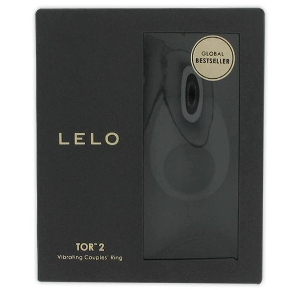 Lelo Tor 2 Black Titreşimli Penis Halkası