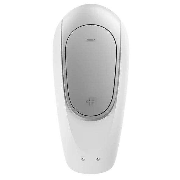 Satisfyer Double Fun Telefon ve Uzaktan Kumanda Kontrollü Vibratör-White