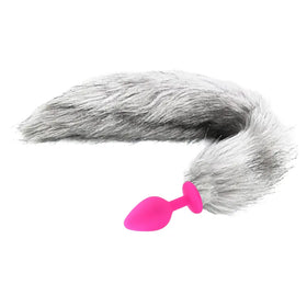 Erox The Anal Fantasy Tail Pembe Silikon Tilki Kuyruklu Anal Plug