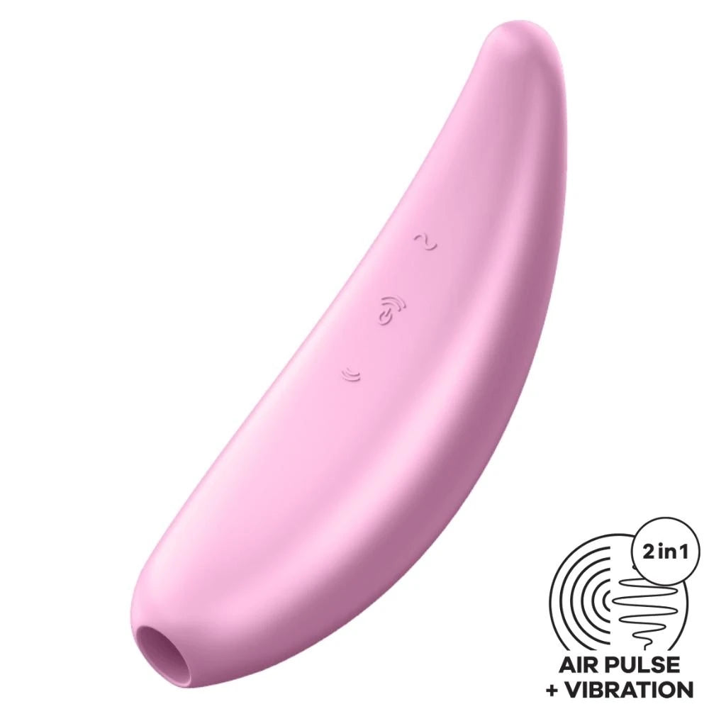 Satisfyer Curvy 3+ Telefon Kontrollü Emiş Güçlü Vibratör