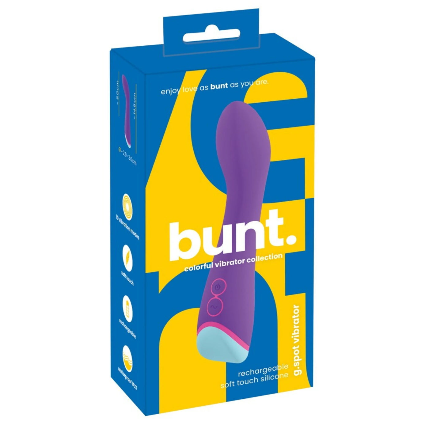 Erox Bunt Colourful Flexible G-Spot Vibratör