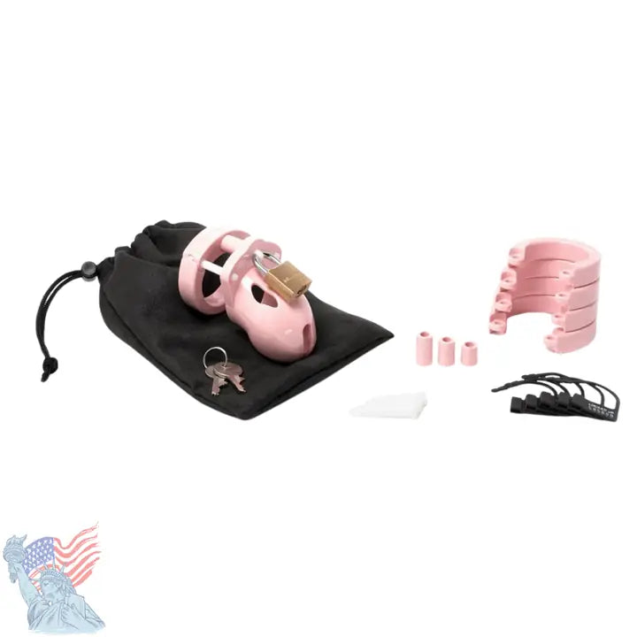 CB-X CB-X Mr. Stubb Chastity Cage Penis Kilidi-Pink