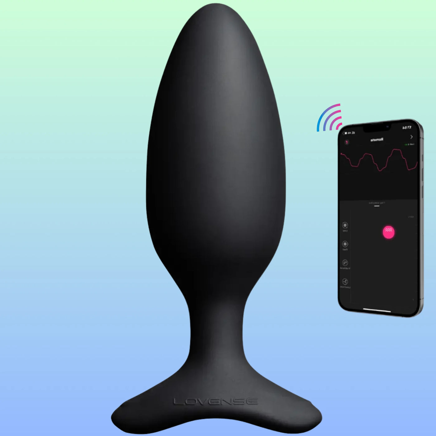 Lovense Hush 2 Butt Plug M 45 mm Telefon Kontrollü Anal Vibratör