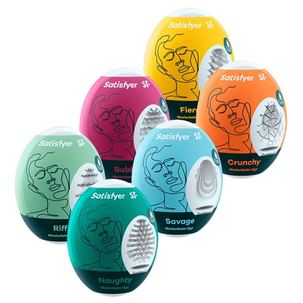 Satisfyer 6 Egg Set Masturbator Cep Tipi Vajina