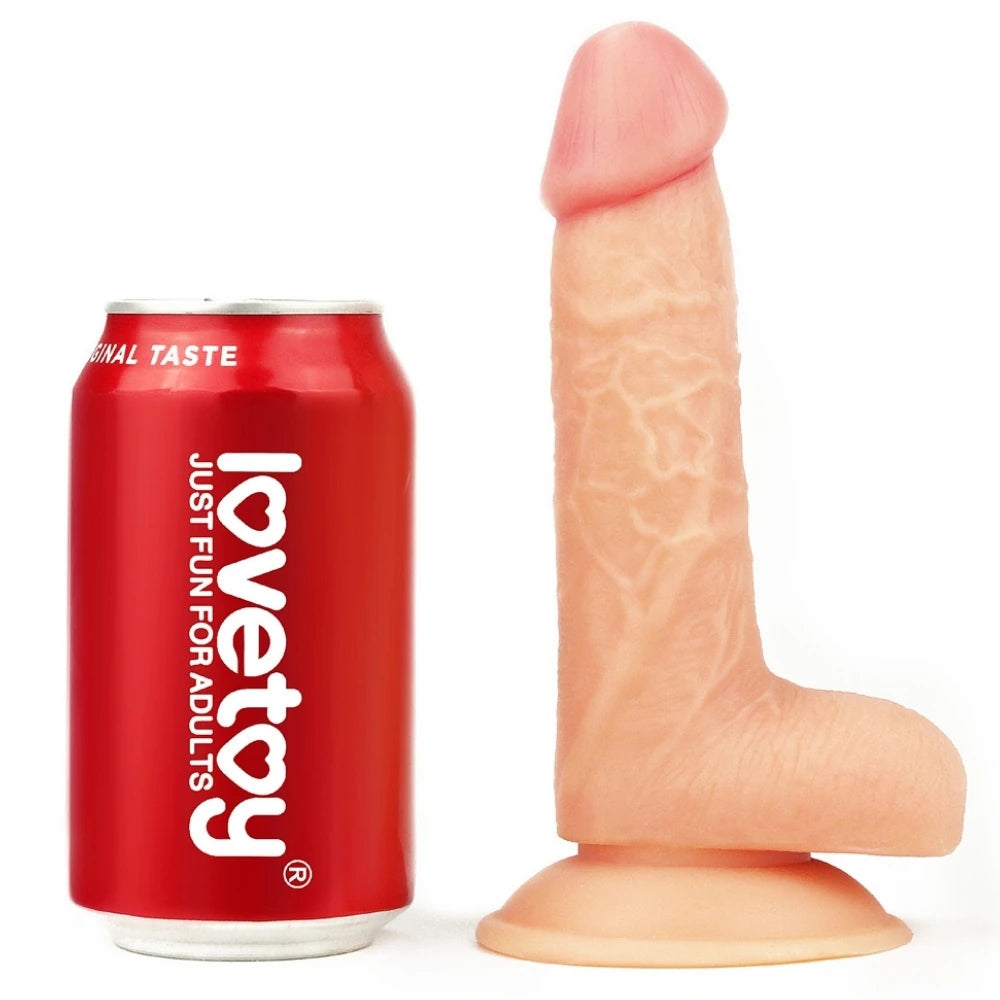 Lovetoy The Ultra Soft Dude 18 Cm Realistik Penis LV1087
