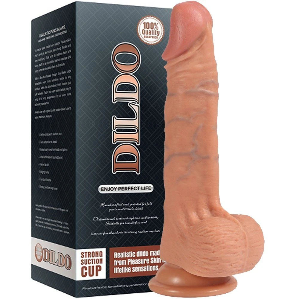 Dildo Series Kevin 20 cm Aktif Deri Penetrasyon Realistik Penis