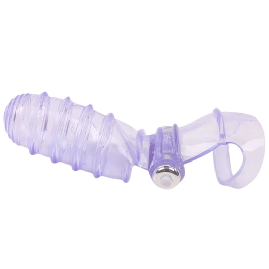 Erox Finger Vibe G-Stimulant 10 Mod Parmak Vibratör-Purple