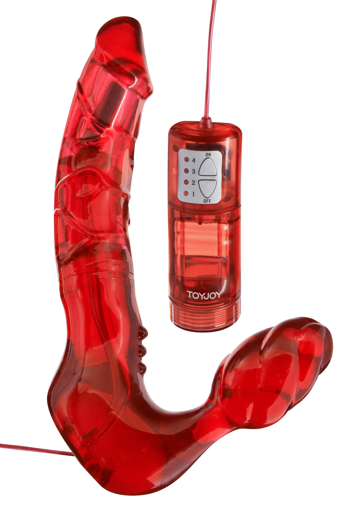 Toy Joy Titreşimli Double Strapless Dildo