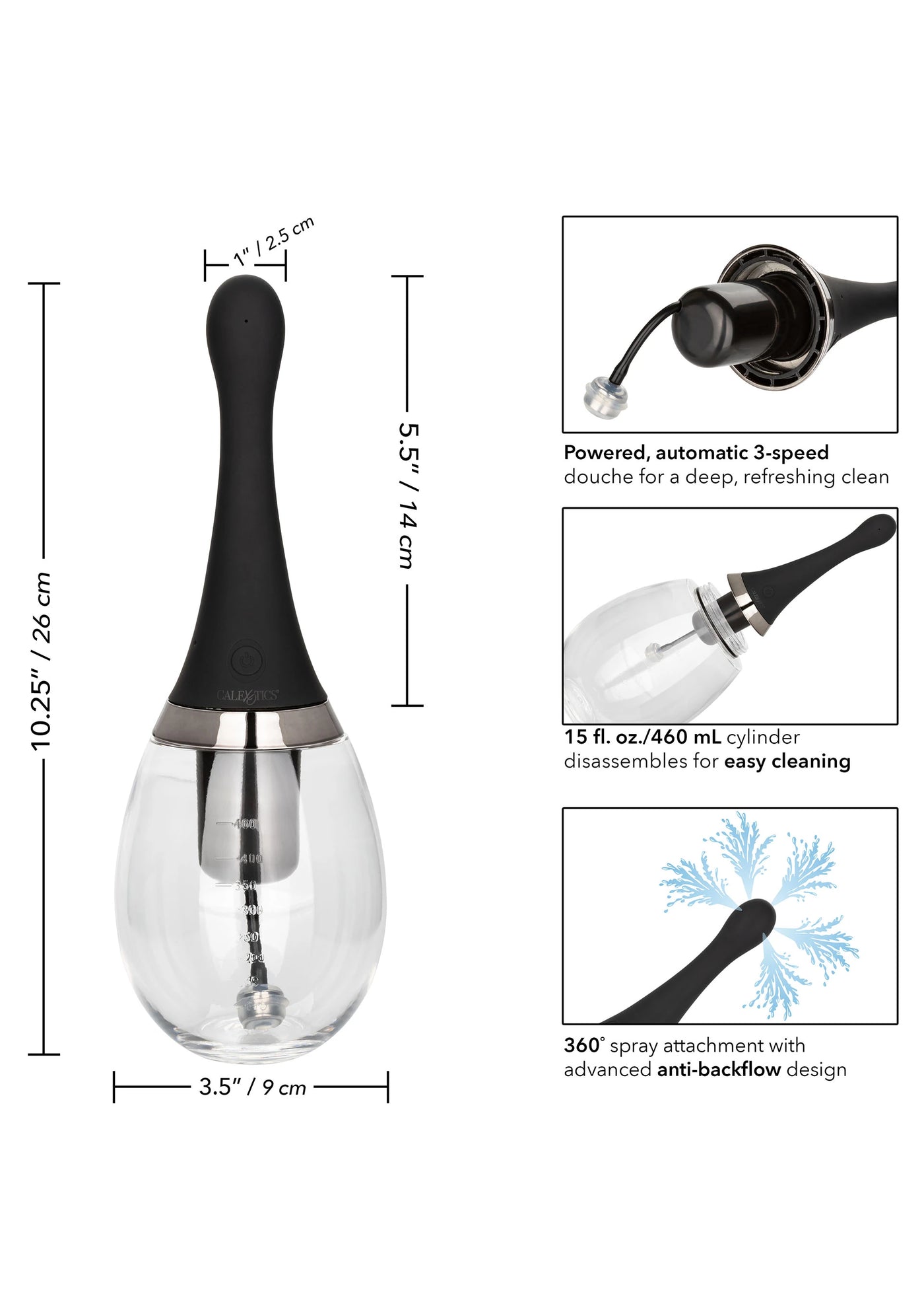 Calexotics Executive Automatic Douche Otomatik Anal Duş Pompası