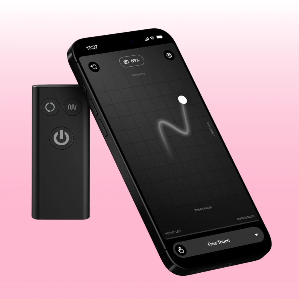 Nexus Revo Stealth Telefon Kontrollü ve Uzaktan Kumandalı Anal Vibratör