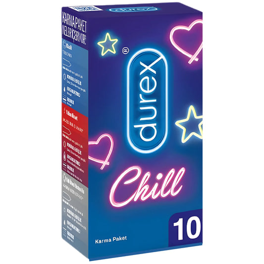 Durex Chill 10'lu Prezervatif Kondom