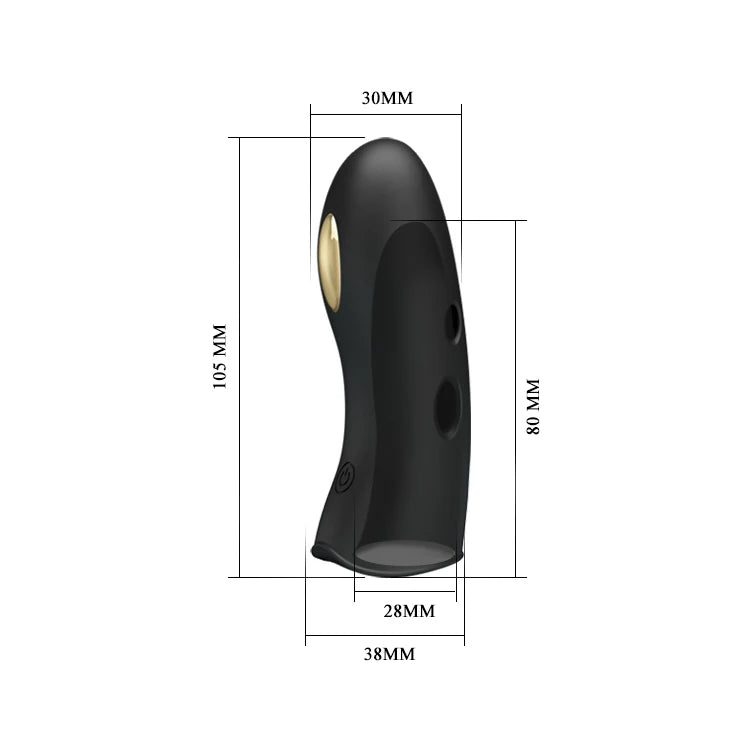 Pretty Love Marico 18K Altın Fingering Electric Vibratör