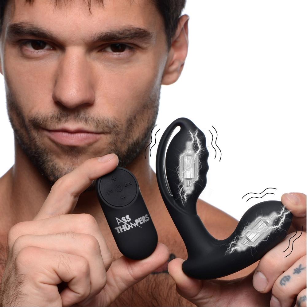 Ass Thumpers Power P-Stim Uzaktan Kumandalı Prostat Vibratör