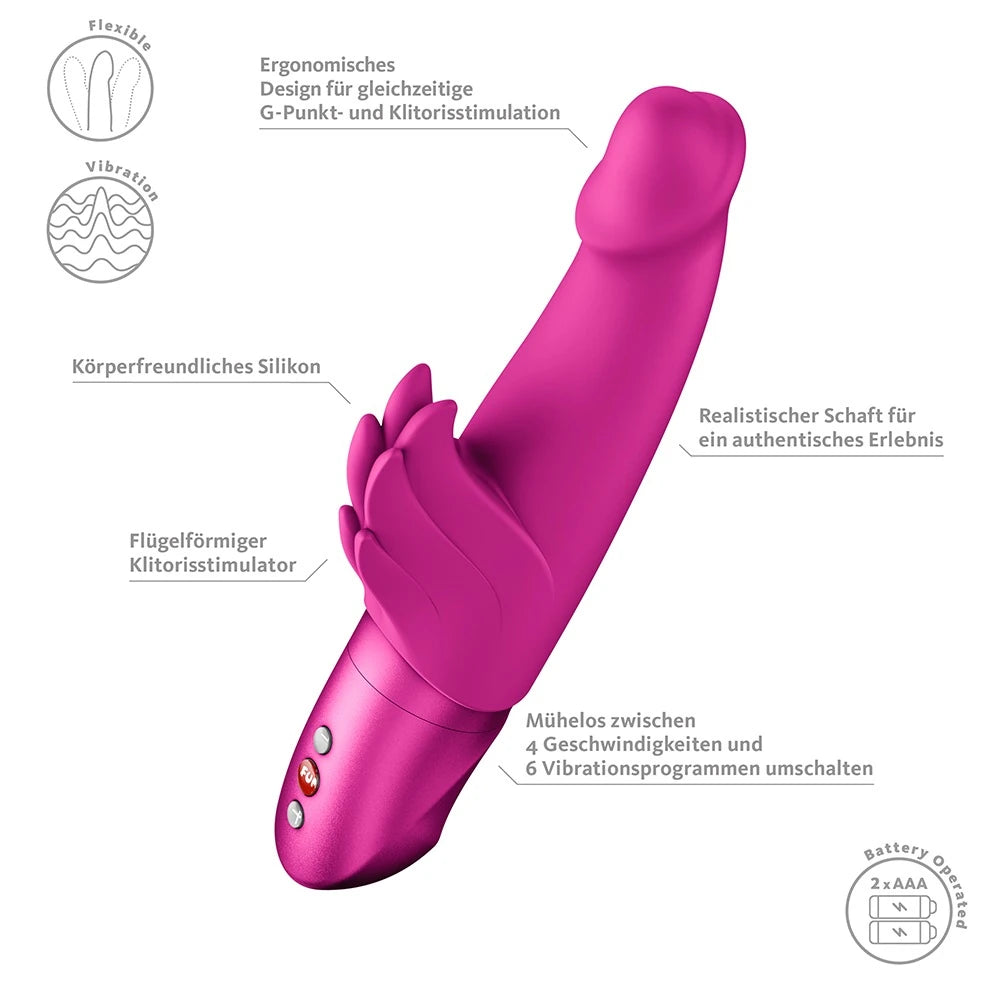 Fun Factory Wicked Angel Flexible Esnek Rabbit Vibratör