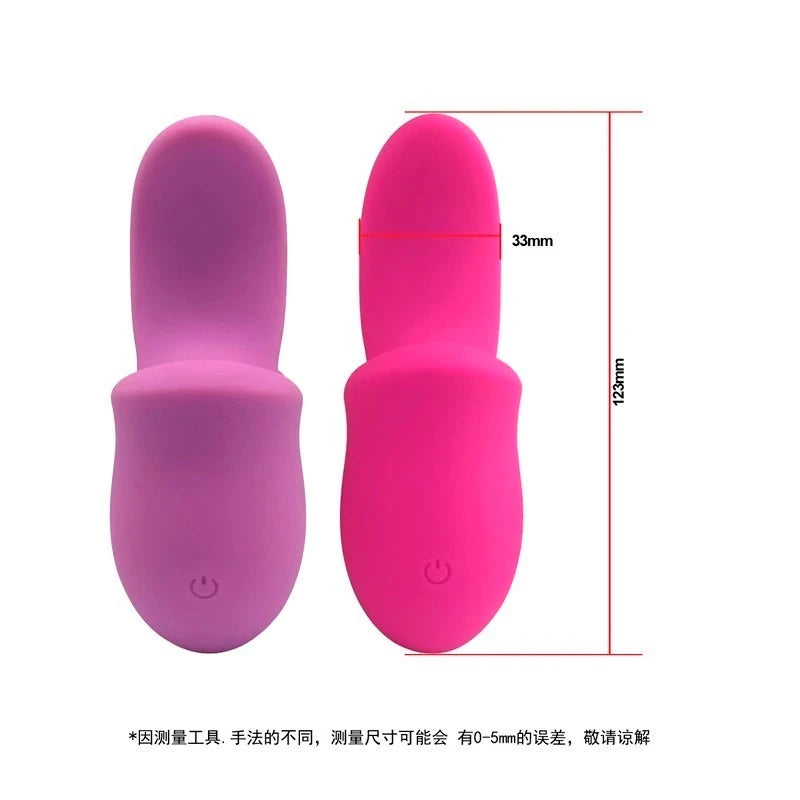 Aphrodisia Pleasant Tongue Vibe Dil Vibratör-Purple