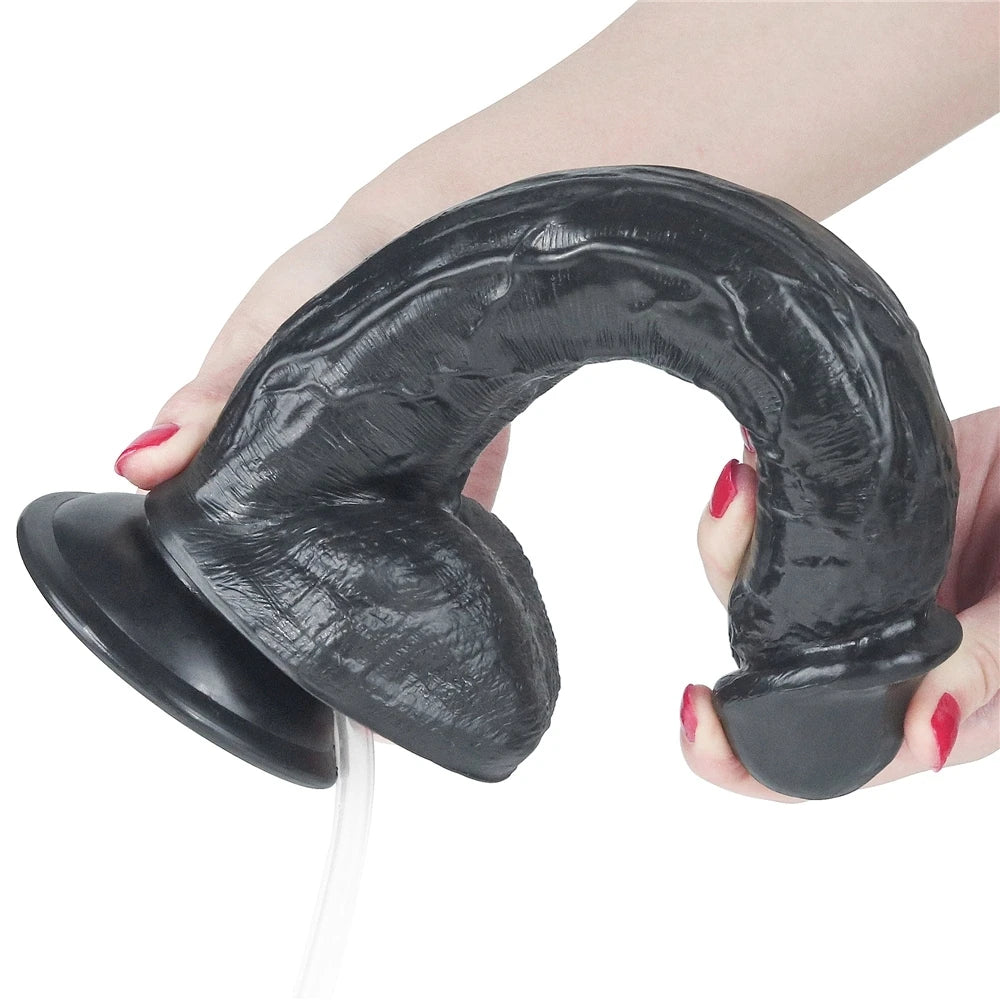 Lovetoy Squirt Extreme Dildo 28 Cm Boşalabilir Realistik Penis LV116026