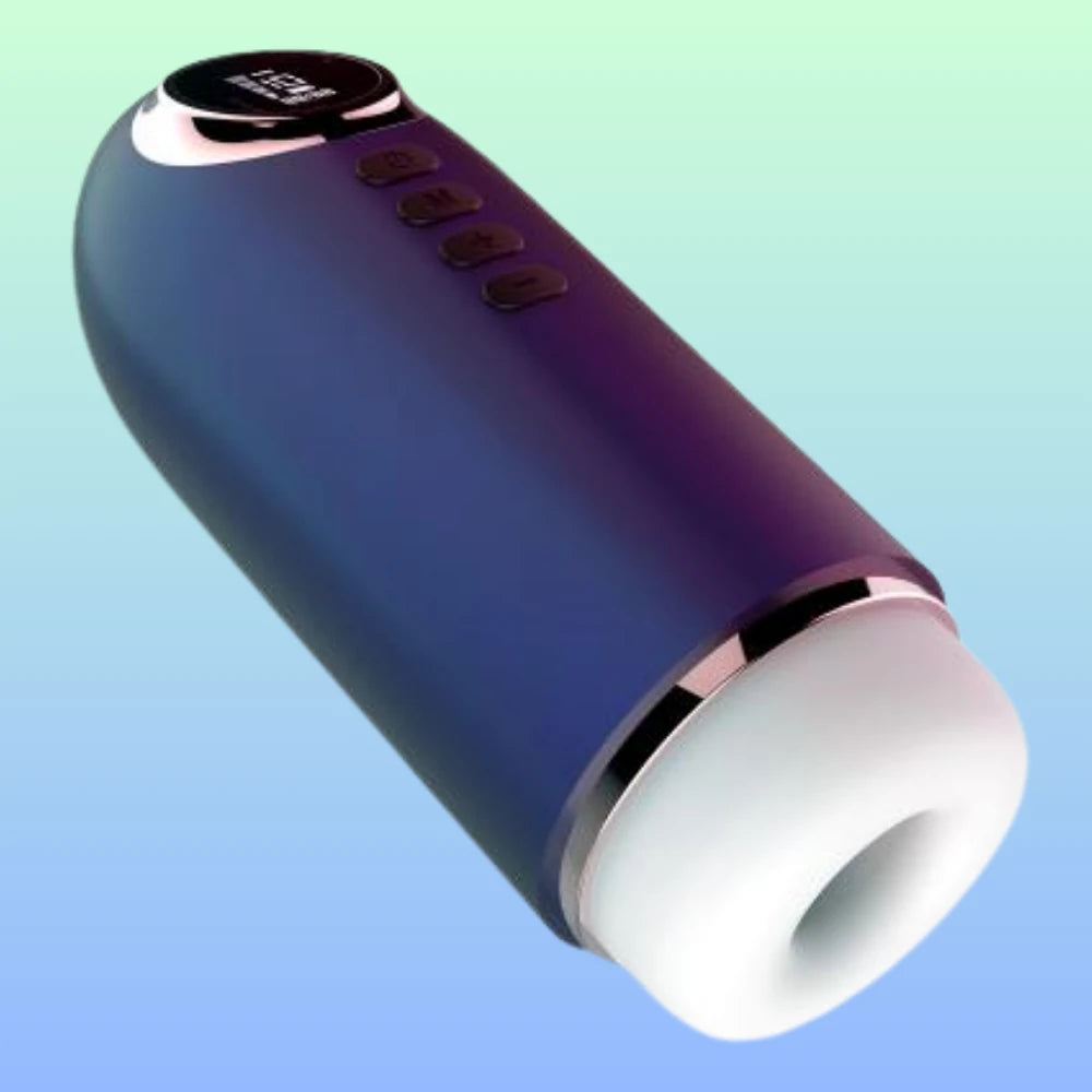 Hueman Rocket Emiş Güçlü ve Titreşimli Mastürbatör