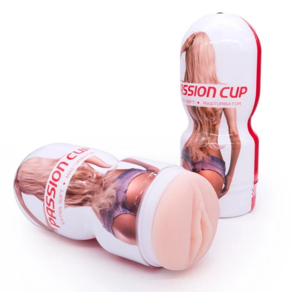 Erox Masturbation Passion Cup Yumuşak Dokulu Vajina Mastürbatör
