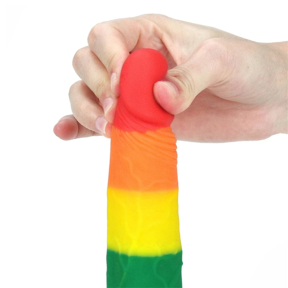 Lovetoy Prider Dildo 18.5 cm Kemerli Realistik Penis LV410025