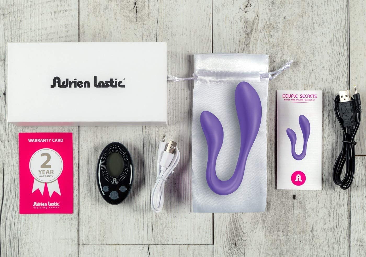 Adrien Lastic Couple Secret Çift Taraflı Vibratör
