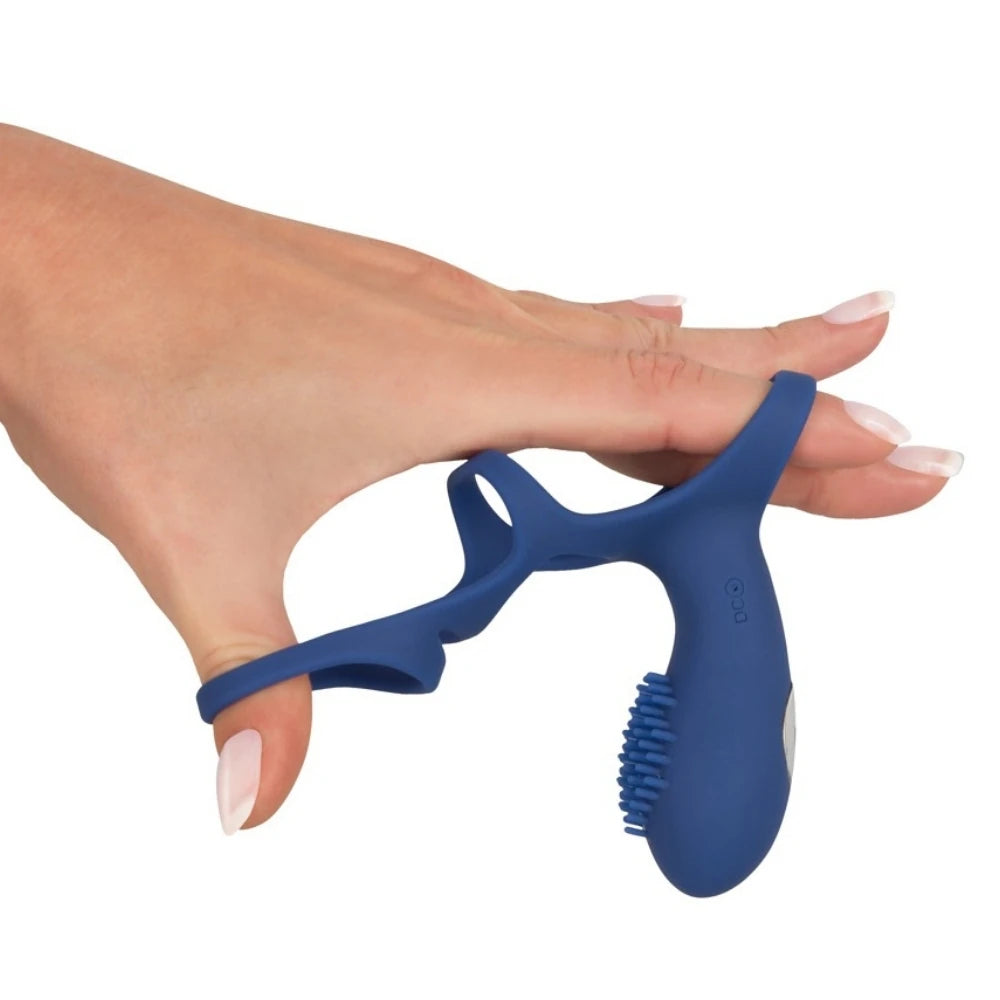 Sweet Smile Rechargeable Couple Sleeve Titreşimli Penis Halkası