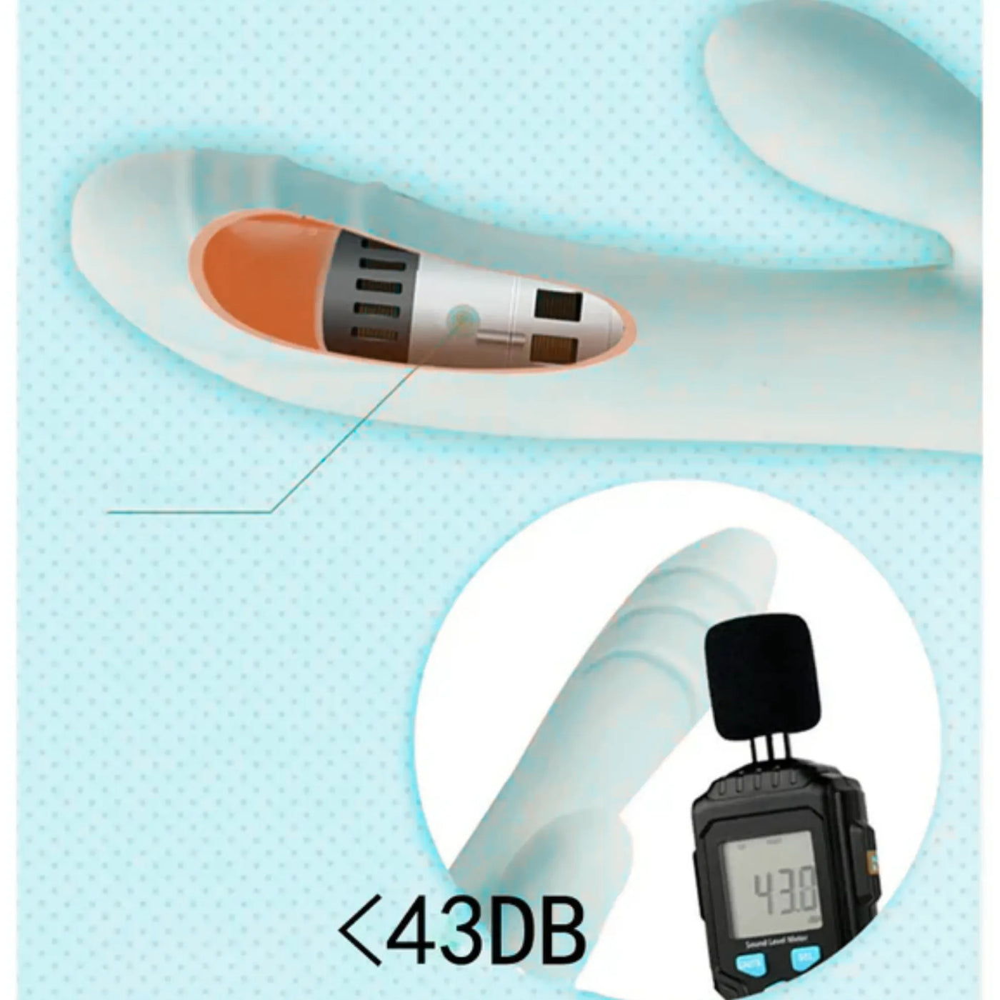 Erox The Vibe Msex Rabbit Titreşimli Vibratör-Pink