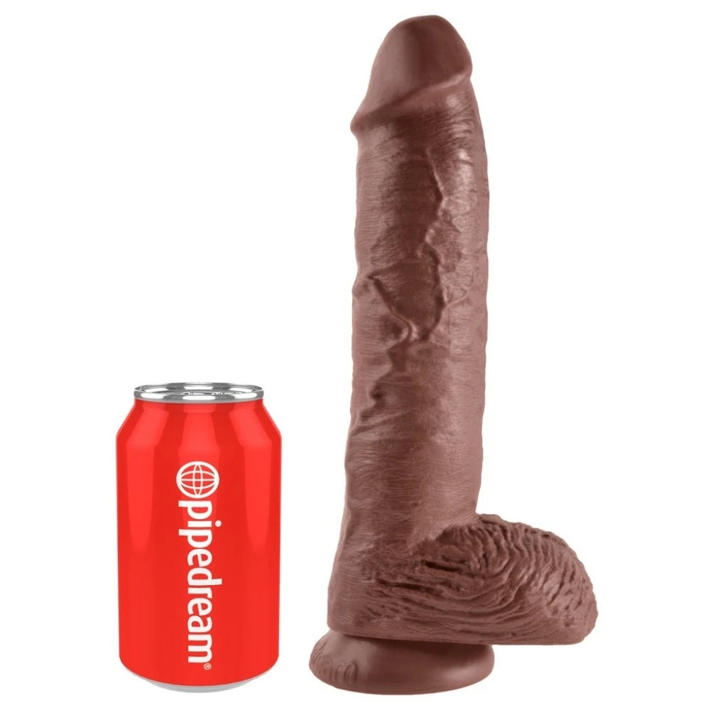 Pipedream King Cock 10 Inch Cock With Balls Realistik Penis