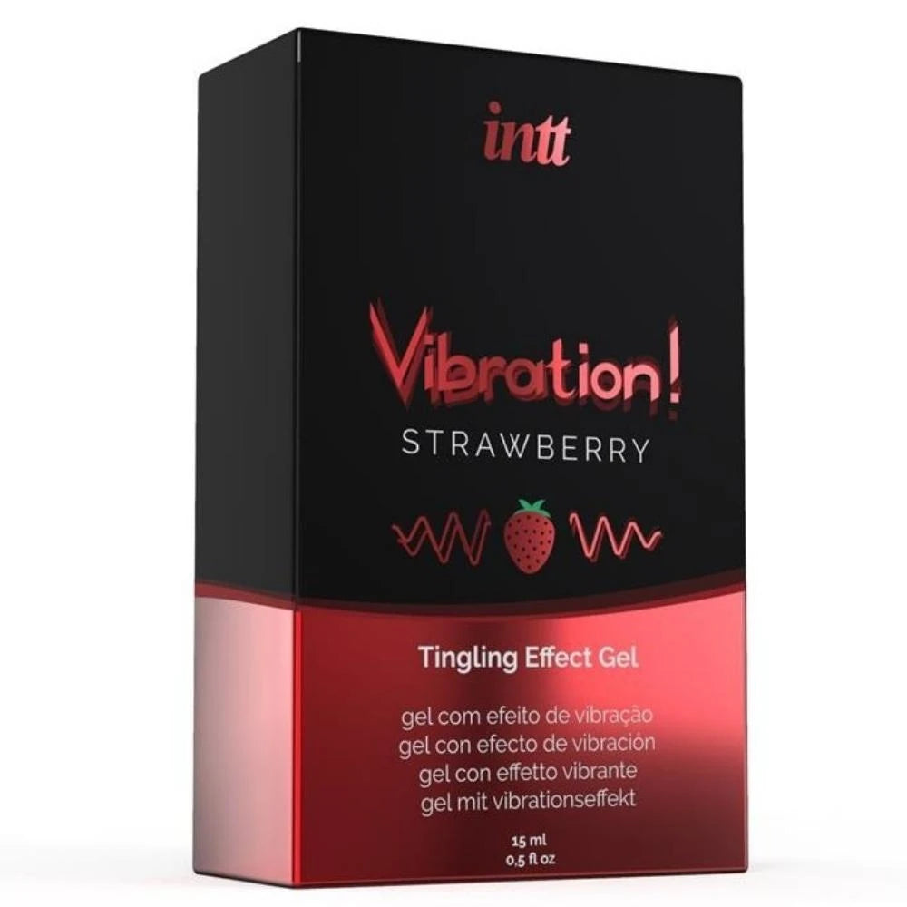 Intt Strawberry Likid Vibratör 15 Ml.