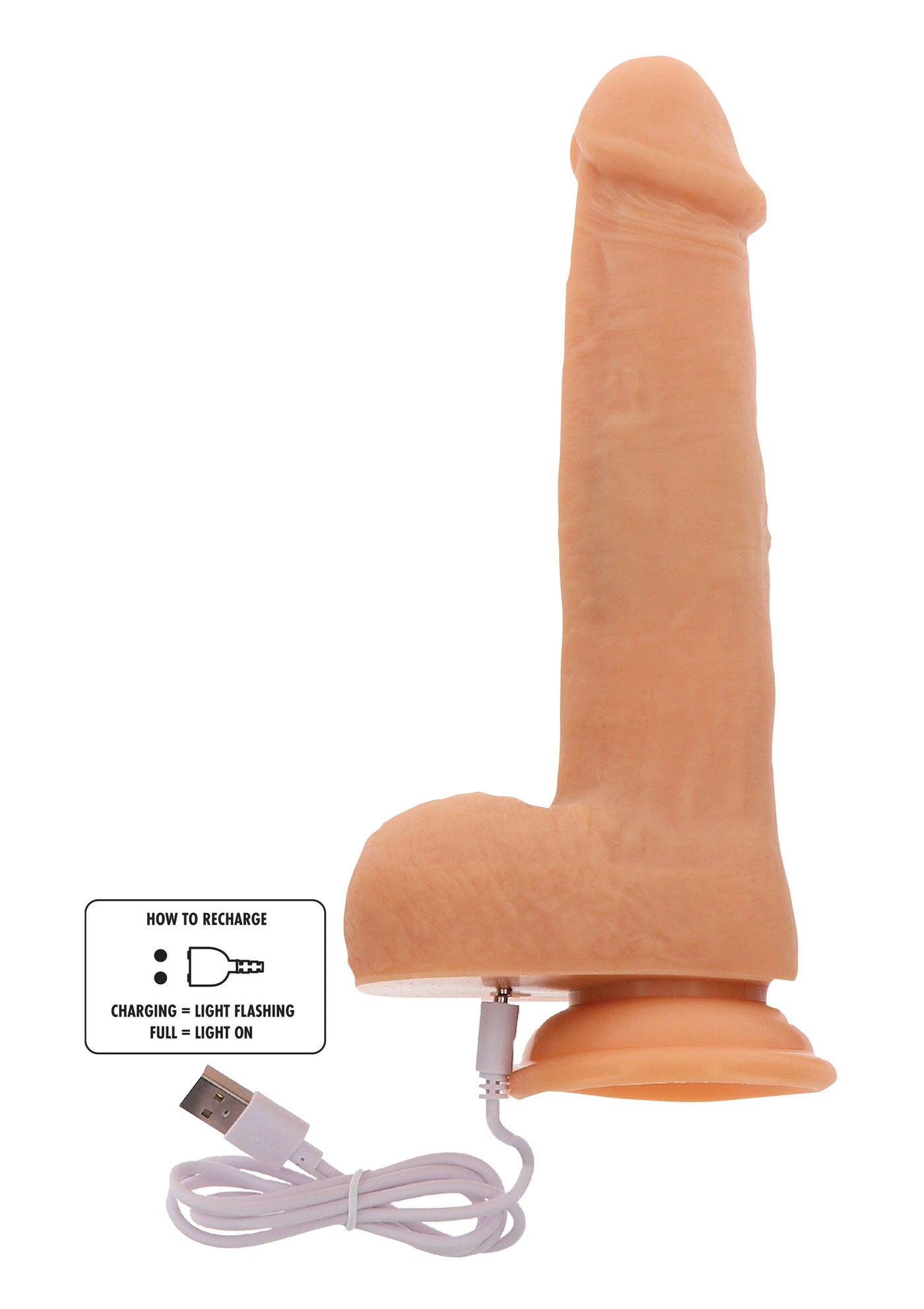 ToyJoy Naked 21 Cm Kemerli Dönebilen Hareketli Penis