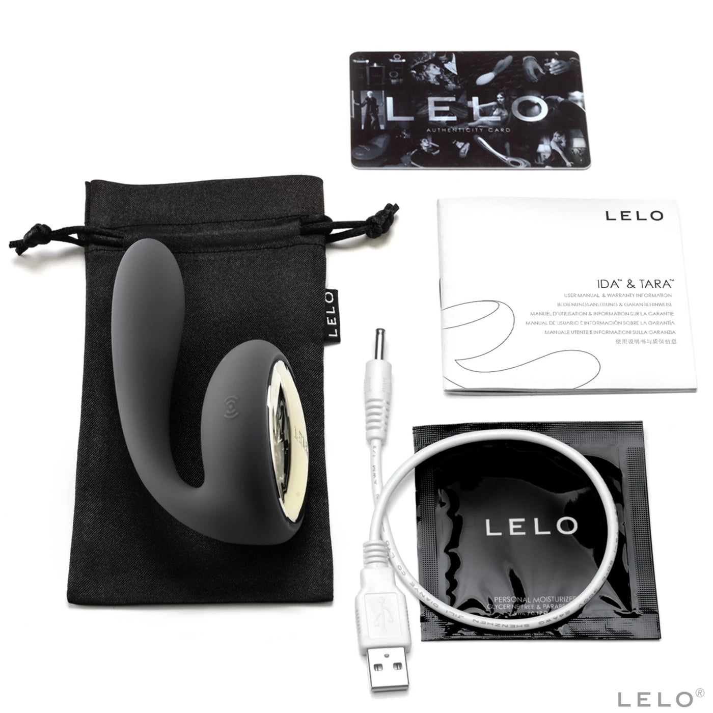 Lelo Tara Black Premium Couples Massager Vibratör