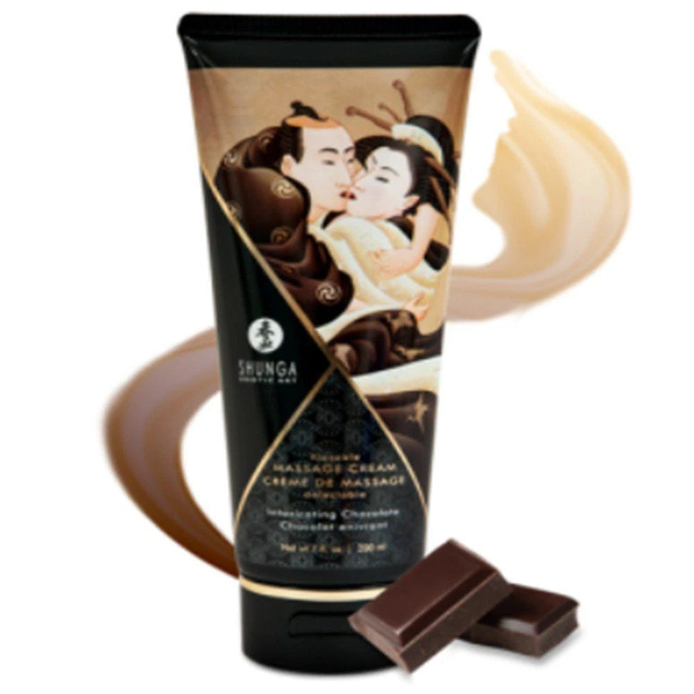 Shunga Kissable Massage Cream Chocolate Öpülebilir Masaj Jeli 200 Ml.