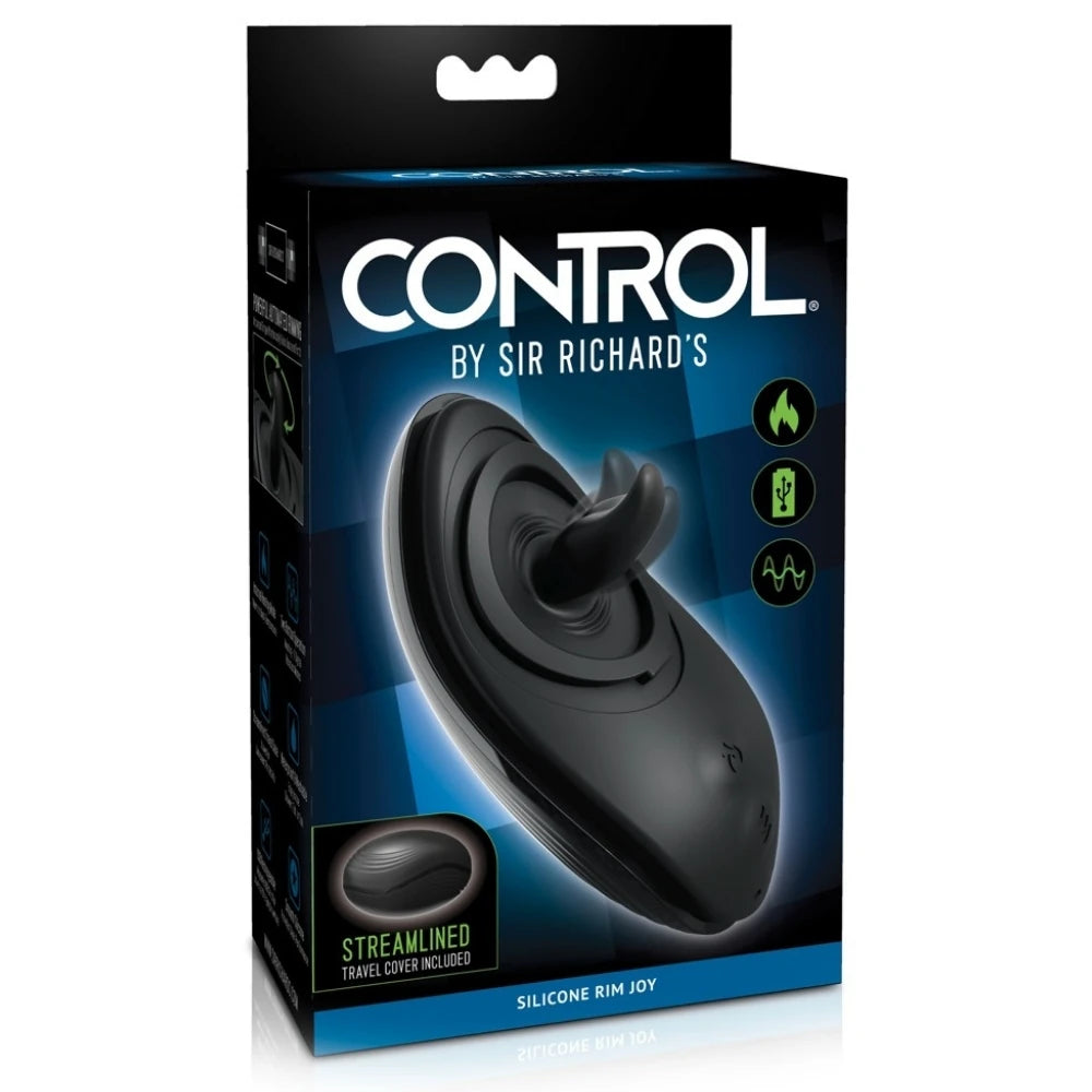 Pipedream Control Rim Joy Hareketli ve Isıtmalı Dil Vibratör