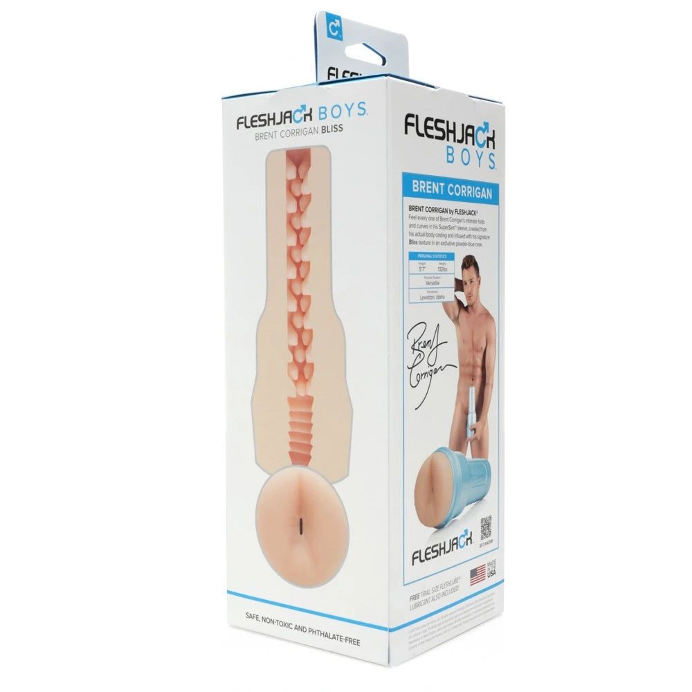 Original Fleshlight Series Fleshjack Boys Brent Corrigan Bliss Anüs Mastürbatör