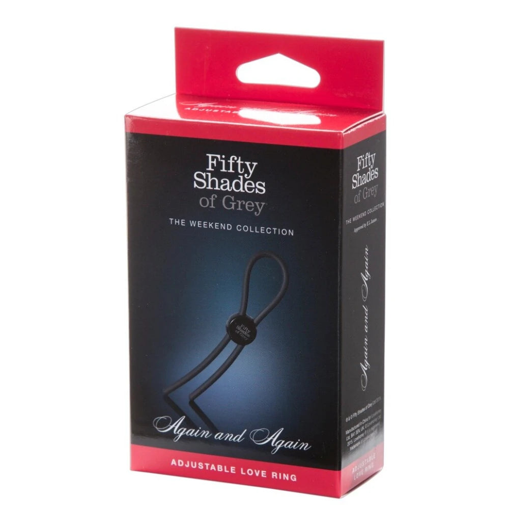 Fifty Shades Of Grey Silikon Ayarlanabilir Penis Halkası