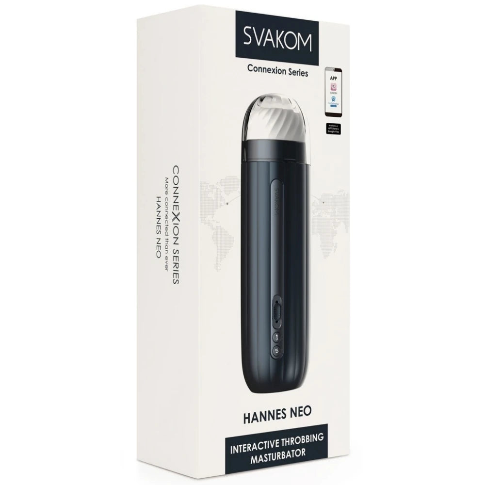 Svakom Hannes Neo Connexion Series Telefon Kontrollü Masturbator