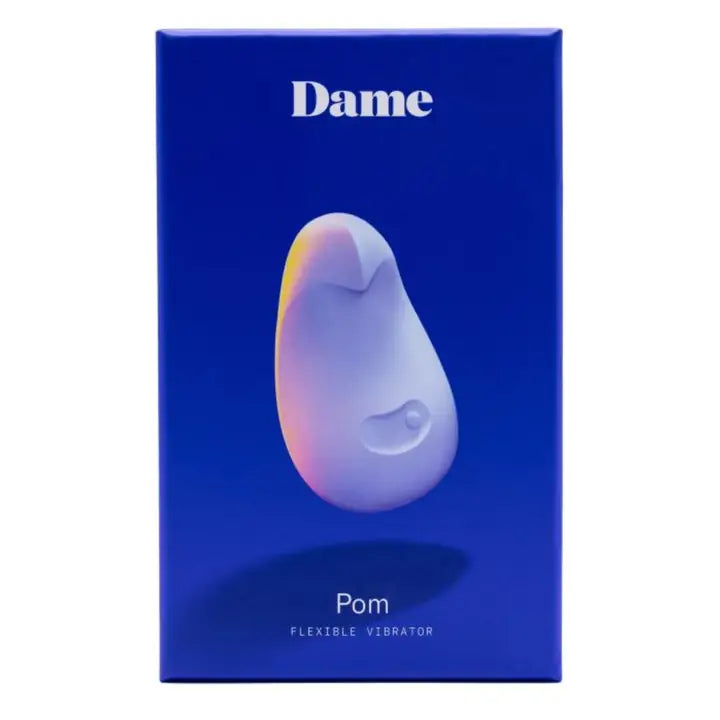Dame Products Dame Pom Flexible Giyilebilir Vibratör-Blue