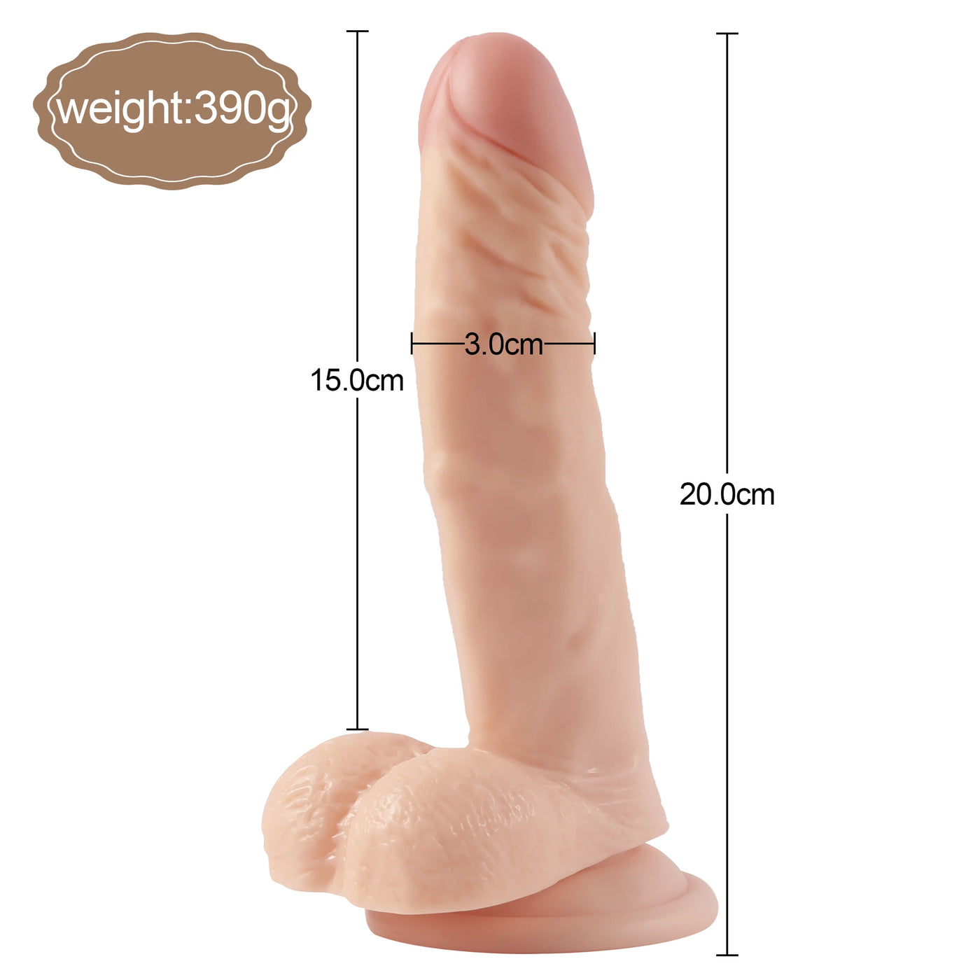 Xise Magic Dream 21 cm Realistik Penis XS-WBC10038