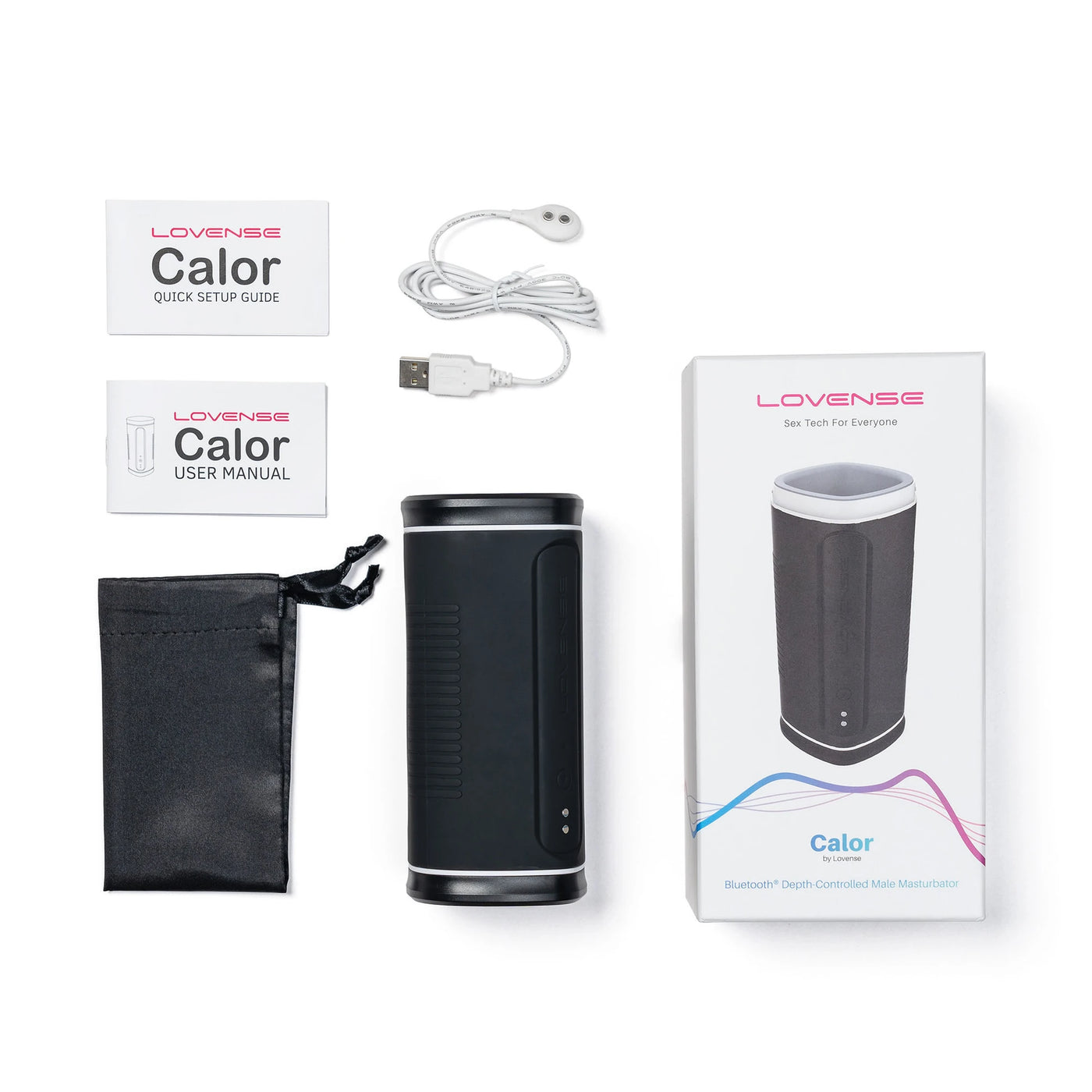 Lovense Calor Depth Telefon Kontrollü Masturbator