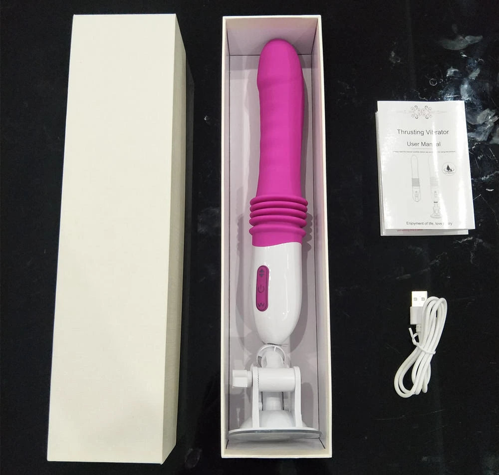 Shequ Ayarlanabilir İleri-Geri Haraketli Titreşimli Vibratör Penis