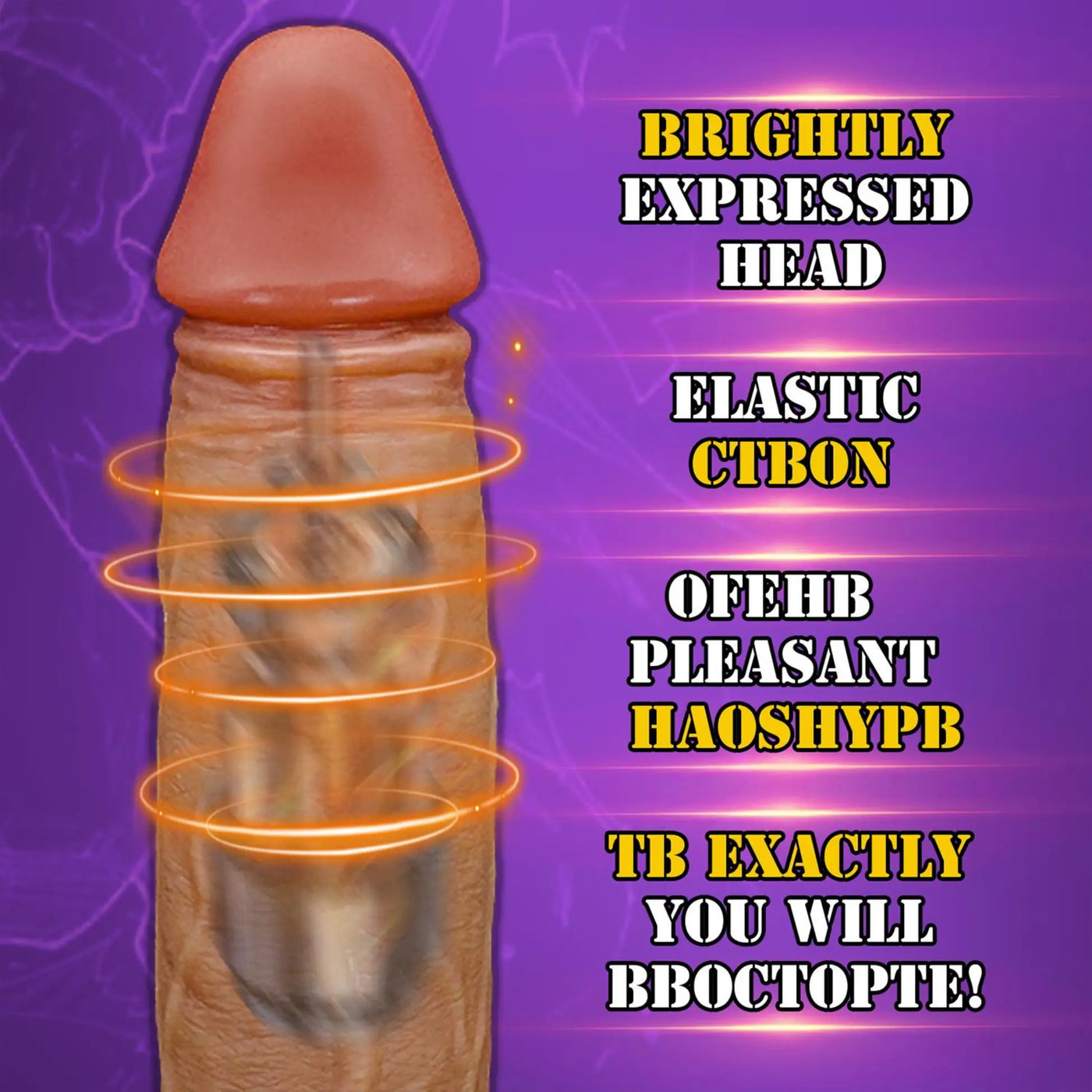 Erox The Dick 4 İn 1 Çok Fonksiyonlu Hareketli ve Telefon Kontrollü Dildo