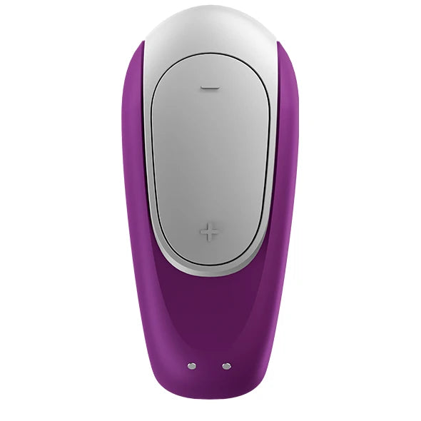 Satisfyer Double Fun Telefon ve Uzaktan Kumanda Kontrollü Vibratör-Violet