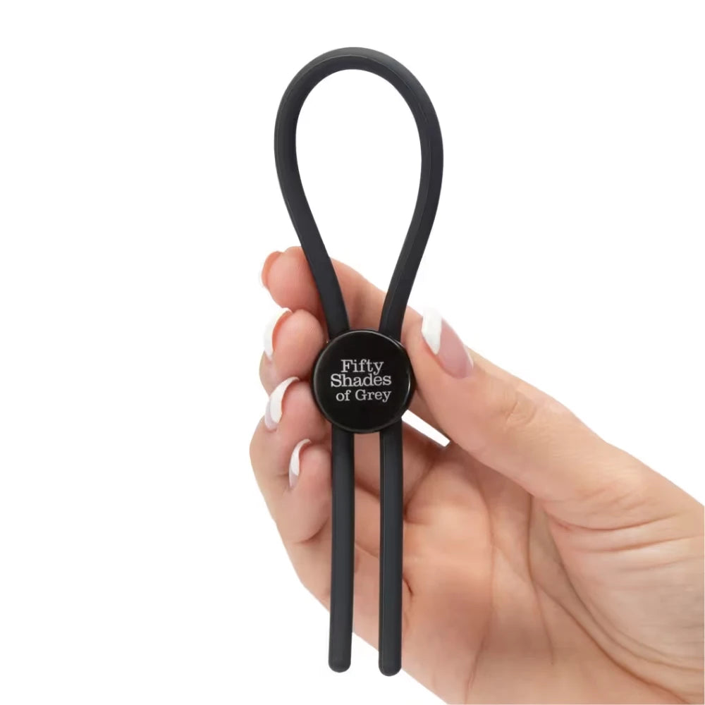 Fifty Shades Of Grey Silikon Ayarlanabilir Penis Halkası