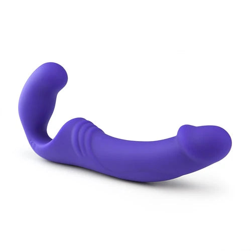 Aphrodisia Double Rider Strapless Strap-On Vibratör-Purple