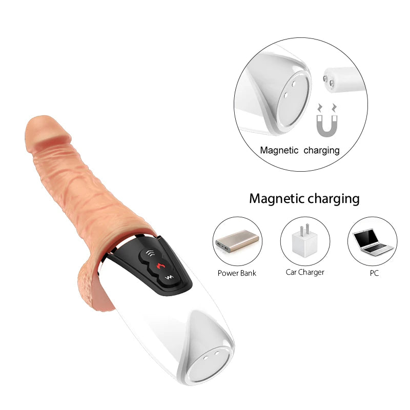 Dibe Sex Massager İleri Geri Hareketli ve Isıtmalı Sex Machine