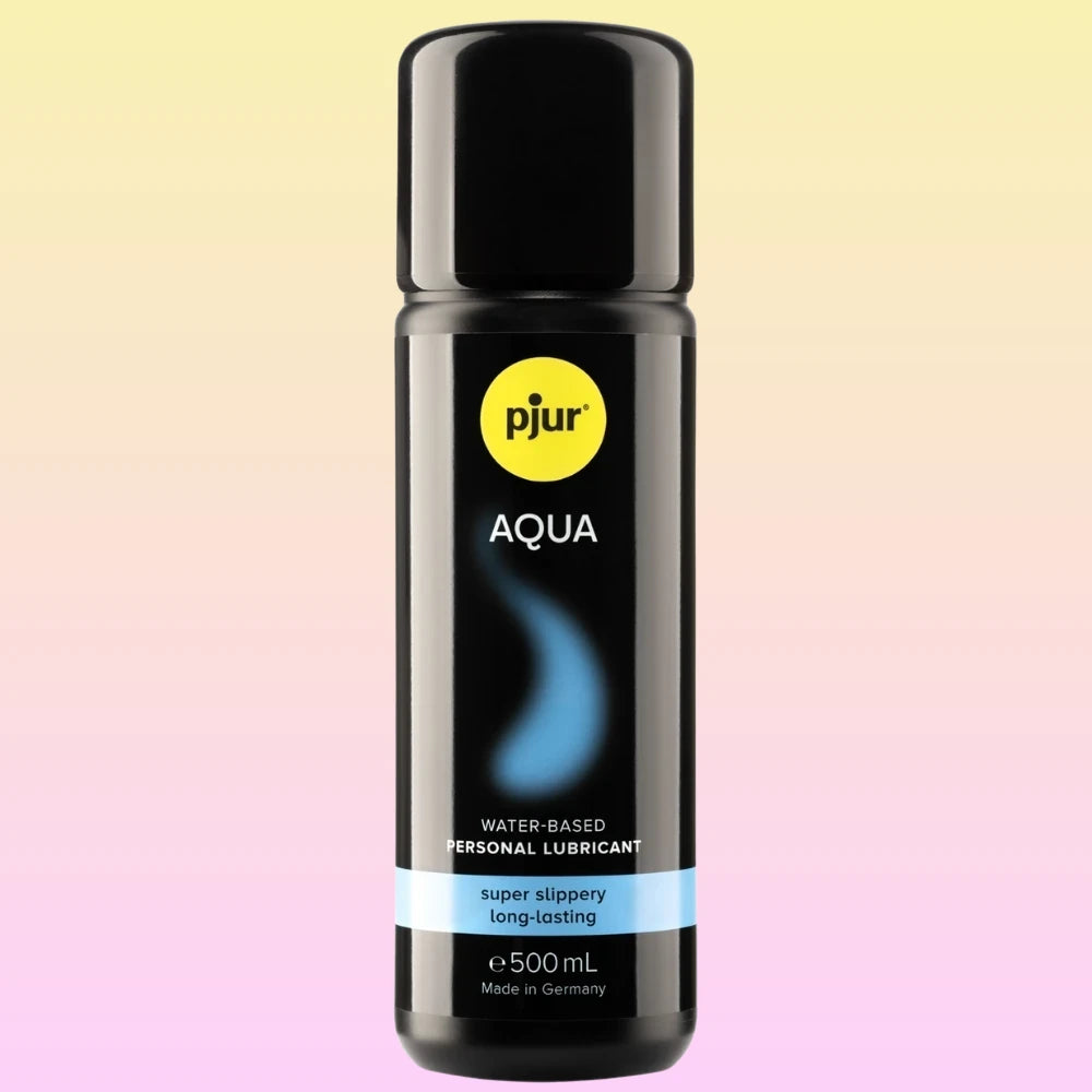 Pjur Aqua Water-Based Lubricant Gel Kayganlaştırıcı Jel 500 Ml.