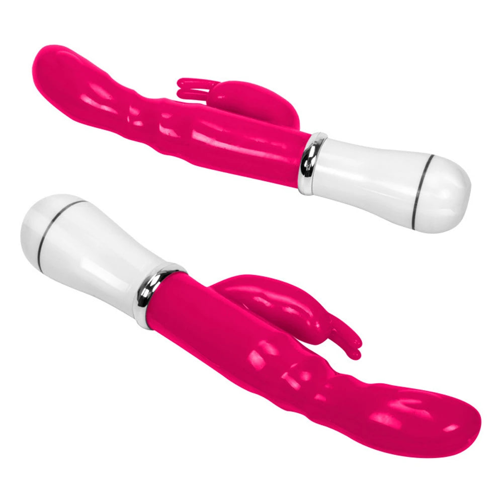 Erox Bunny Vibe Klitoral Rabbit G-Spot Vibratör-Pink